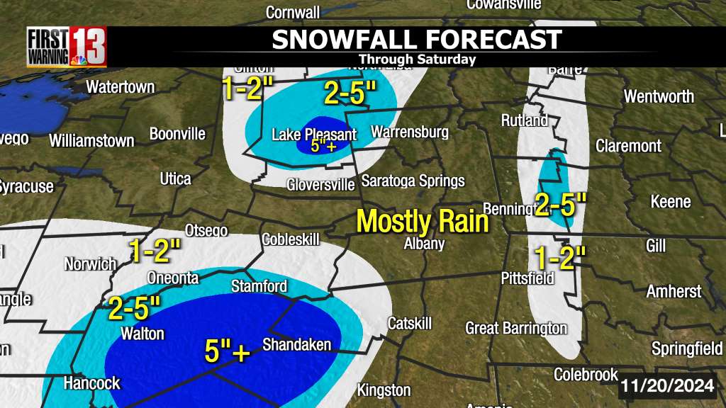 Rain arrives on Thursday with cooler temperatures